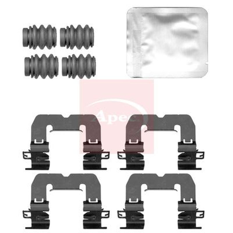 Apec Brake Pad Accessory Fitting Kit Front KIT1622