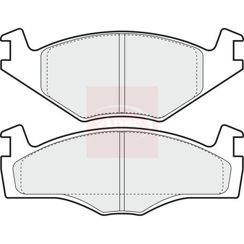 Apec Front Brake Pad Set PAD855