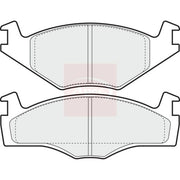 Apec Front Brake Pad Set PAD855