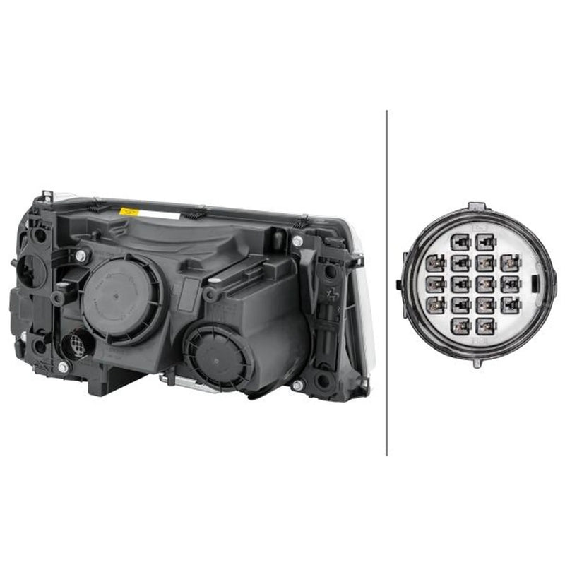 Hella Headlight Headlamp W5W Left 1LL 238 022-791
