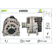 Valeo Car Alternator 12V 439959