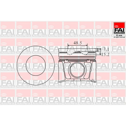 FAI Piston Cylinder Bore = PK10-000