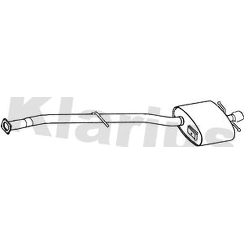 Klarius Box With Tail Pipe Rear BM423A