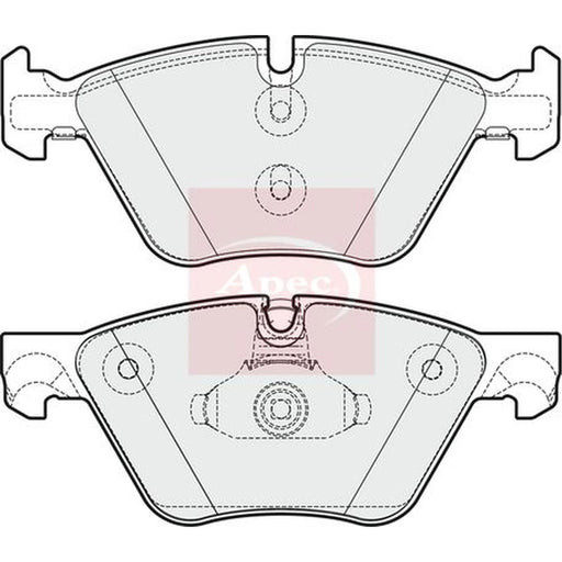 Apec Front Brake Pad Set PAD1789