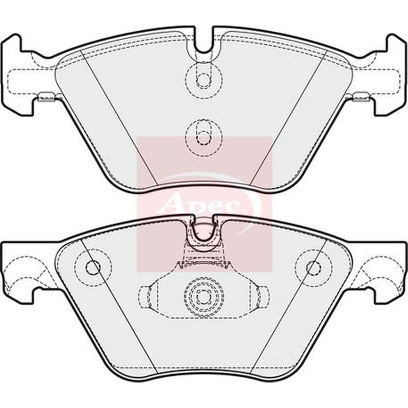 Apec Front Brake Pad Set PAD1789