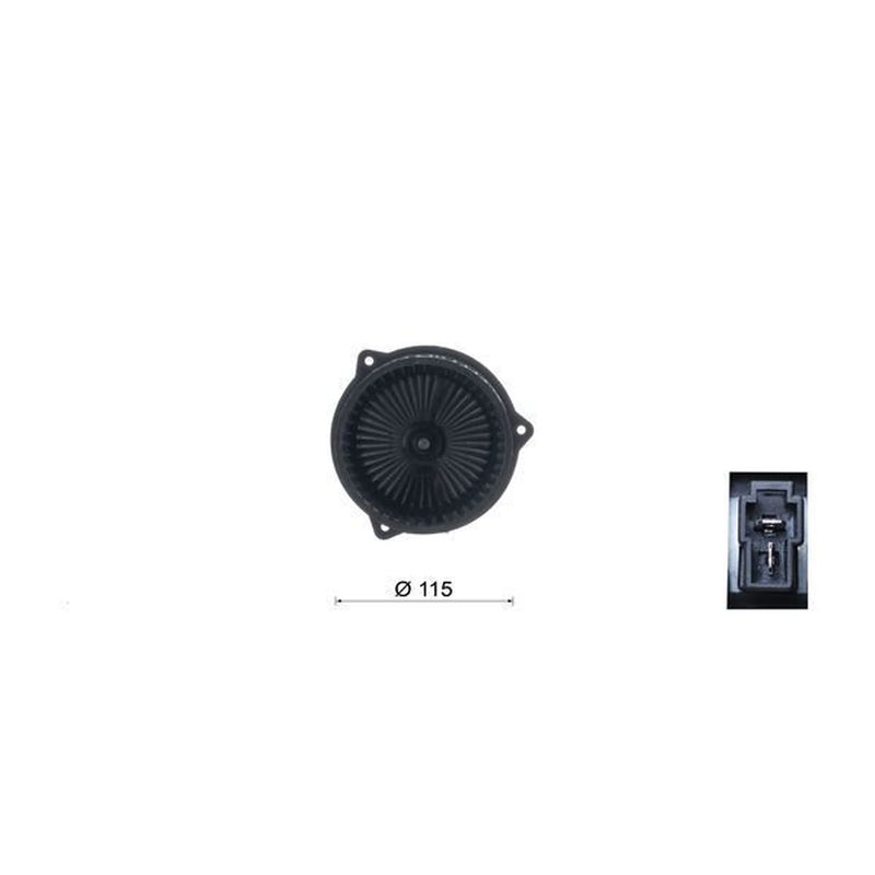 Mahle Heater Blower Fan AB 376 000S
