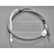 Borg & Beck Handbrake Cable Right Front BKB1099
