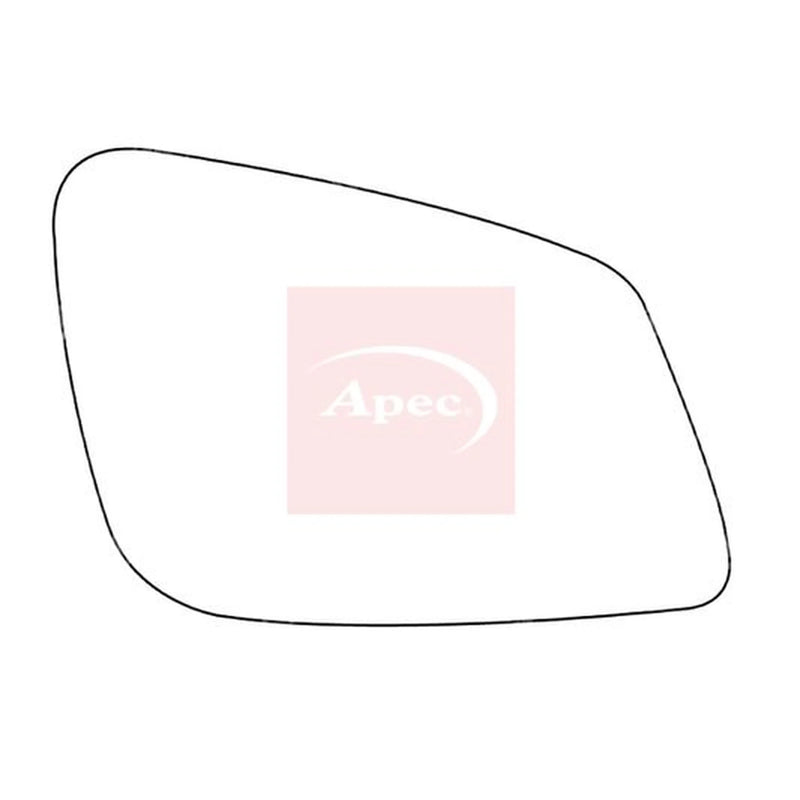 Apec Exterior Wing Mirror Glass Right AMS2010