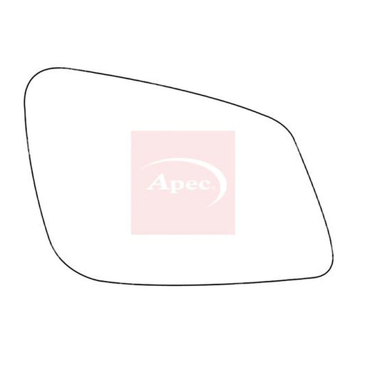 Apec Exterior Wing Mirror Glass Right AMS2010