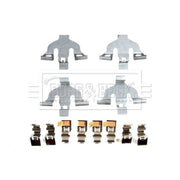 Borg & Beck Brake Pad Accessory Fitting Kit Front BBK1660