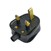 Faithfull Power Plus Heavy Duty Plug 13 Amp Black RP13AB - RP13AB-TB