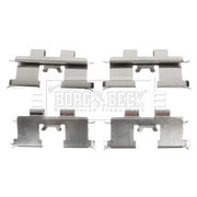 Borg & Beck Brake Pad Accessory Fitting Kit Rear BBK1285