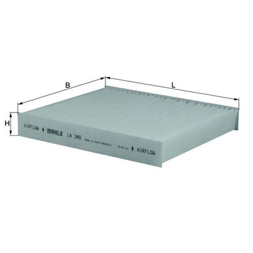 Mahle Cabin Air Filter (Pollen Filter) LA 345