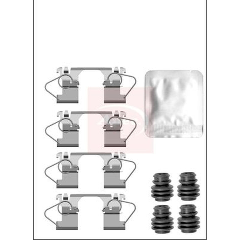 Apec Brake Pad Accessory Fitting Kit Front KIT1426
