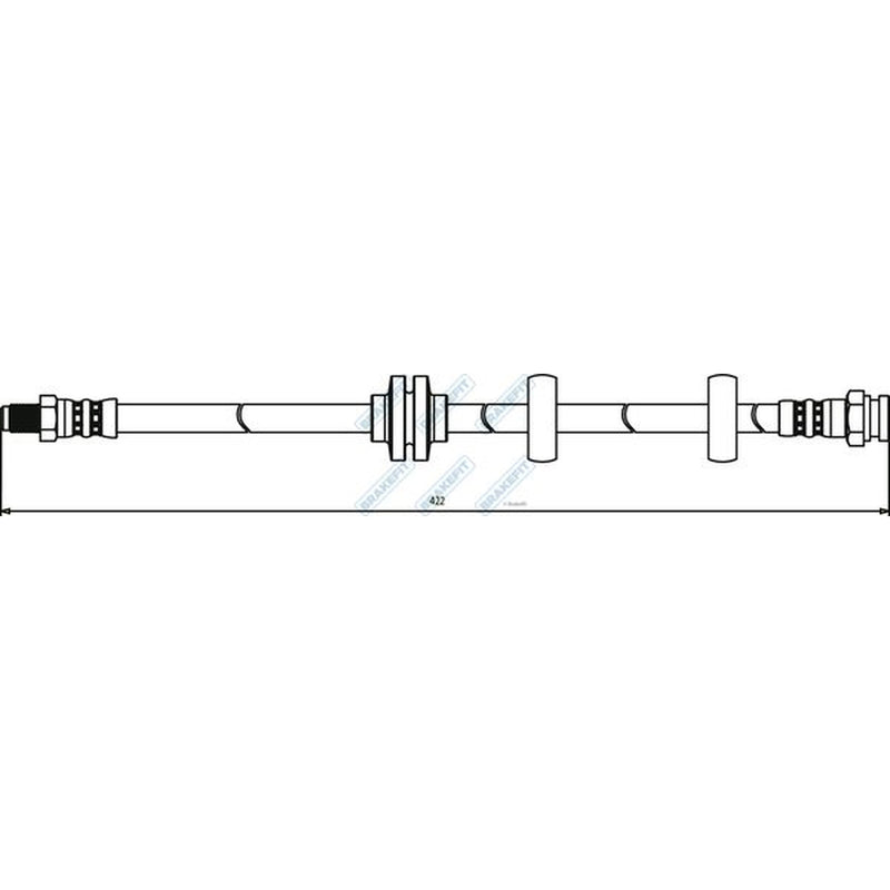 Apec Brake Hydraulic Hose Line Front BHO4060
