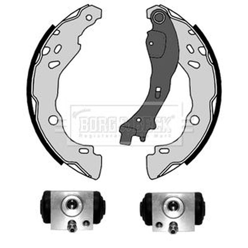 Borg & Beck Brake Shoe Set Axle Kit BBS1113K
