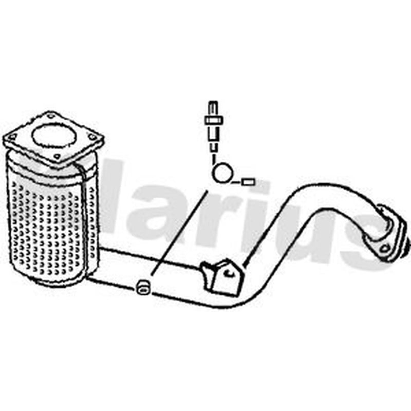 Klarius Catalyst Type Appr With Pipe Front 322226