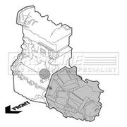 First Line Engine Mount Mounting FEM3845
