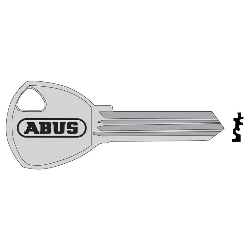 ABUS Mechanical 80TI/40+45+50+60 Key Blank 57862 - 10057862-01