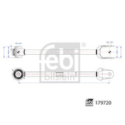 Febi Control/Trailing Arm Rear Right 179720