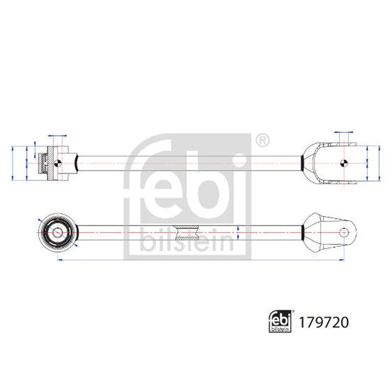 Febi Control/Trailing Arm Rear Right 179720
