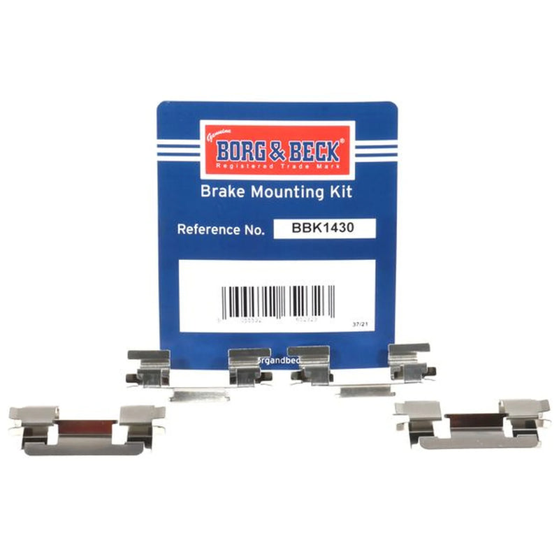 Borg & Beck Brake Pad Accessory Fitting Kit Front BBK1430