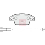 Apec Rear Brake Pad Set PAD1990
