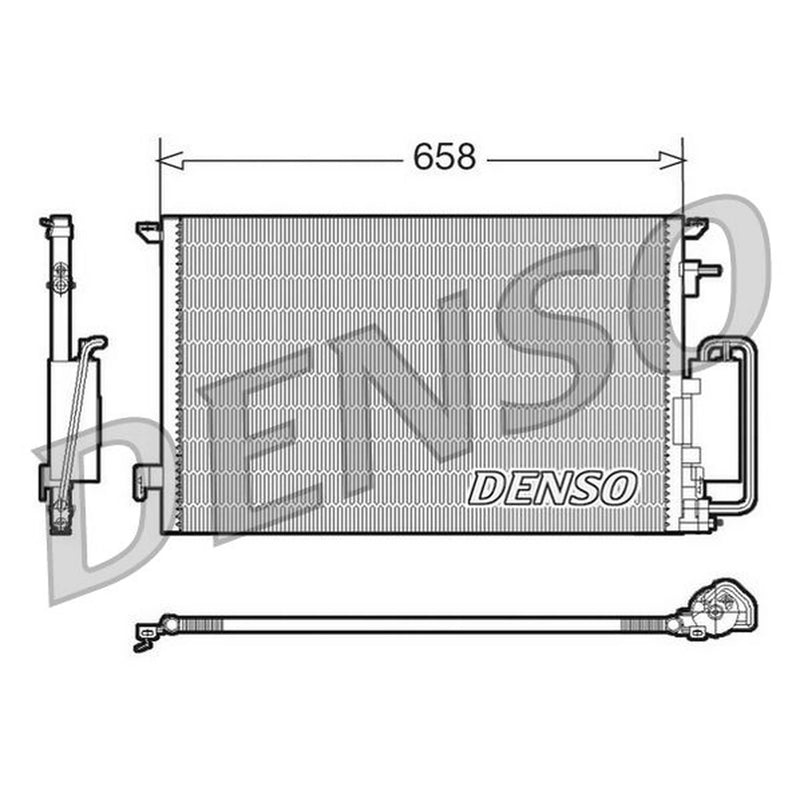 Denso Air Conditioning Condenser DCN20032
