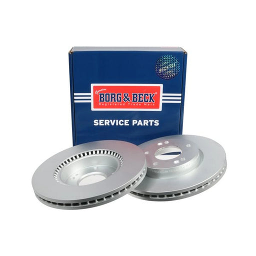 Borg & Beck 2 x Vented Front Brake Discs BBD4495