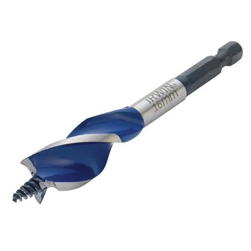 IRWIN® Blue Groove 6X Stubby Wood Bit 16 x 100mm - 1921991