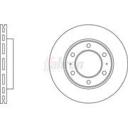 Fahren 2 x Front Brake Discs FBD6690