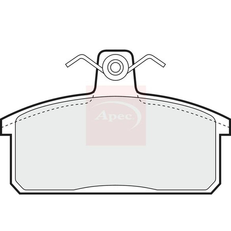 Apec Front Brake Pad Set PAD736
