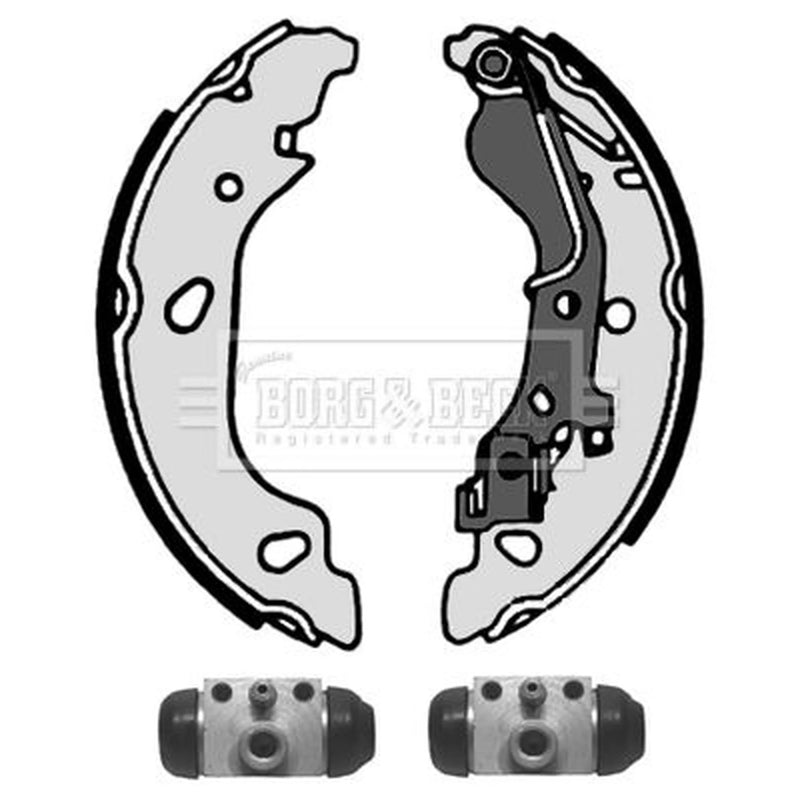 Borg & Beck Brake Shoe Set Axle Kit BBS1079K