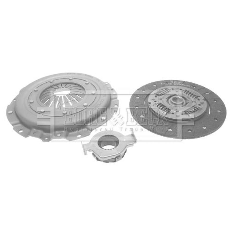 Borg & Beck Clutch Kit Set 3pc 215mm HK2371