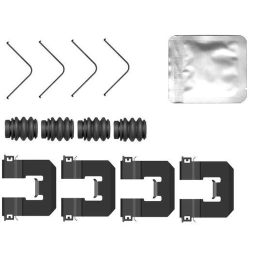 Textar Brake Pad Accessory Fitting Kit Rear 82560400