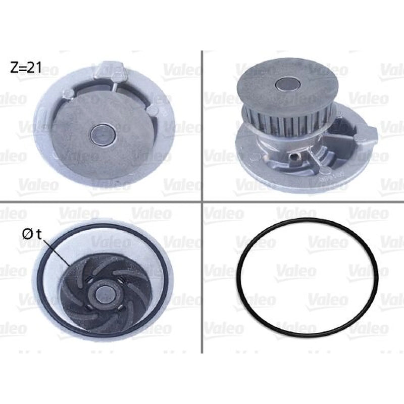 Valeo Engine Cooling Water Pump 506003