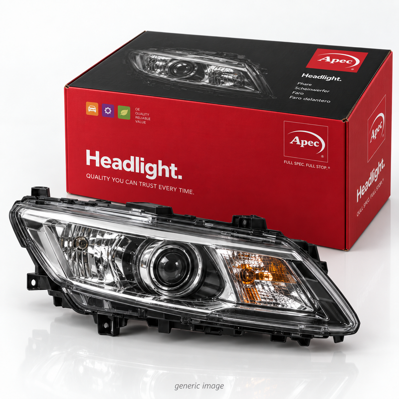 Apec Headlight Headlamp Left ALH2233