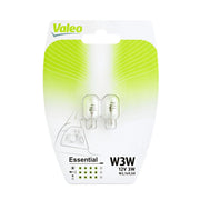 Valeo 2 x Indicator Turn Signal Bulb W2.1x9.5d 12V 3W 032114