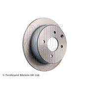 Blue Print 2 x Solid Rear Brake Discs ADN14348