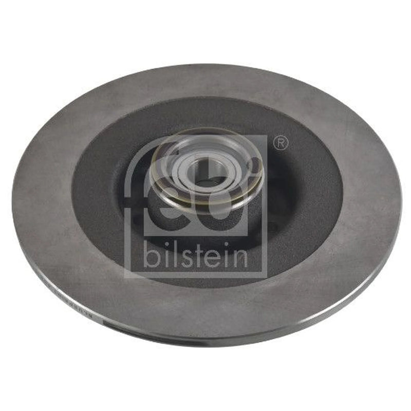 Febi 2 x Solid Rear Brake Discs 44018