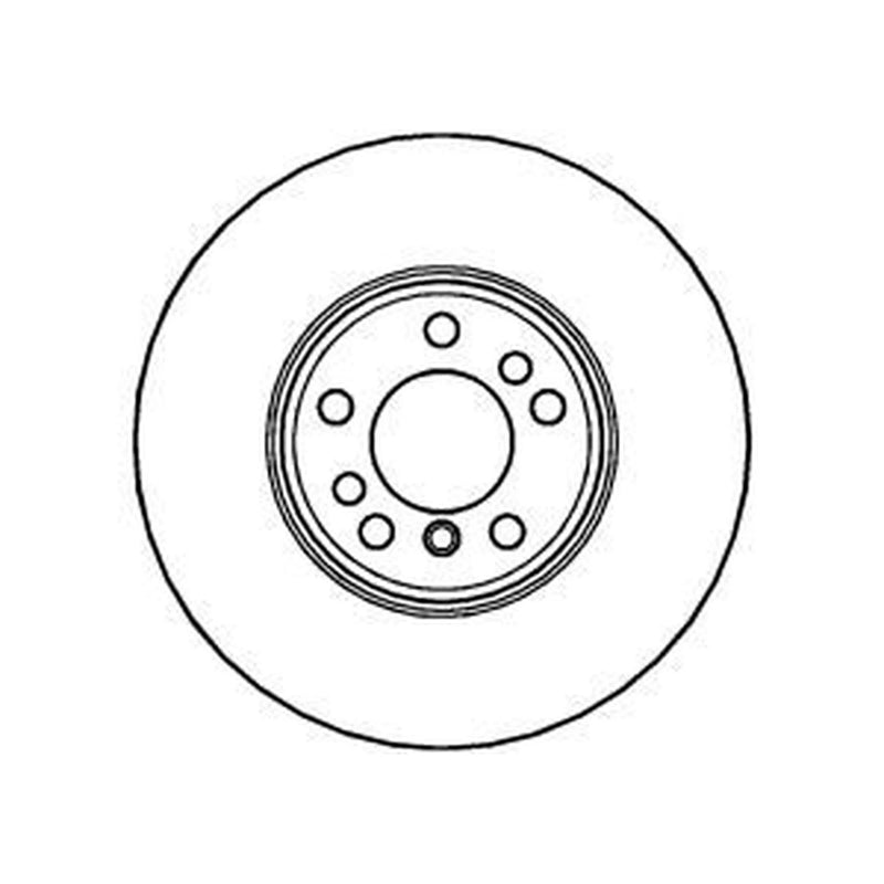 Abtex 2 x Vented Front Brake Discs BD1026V