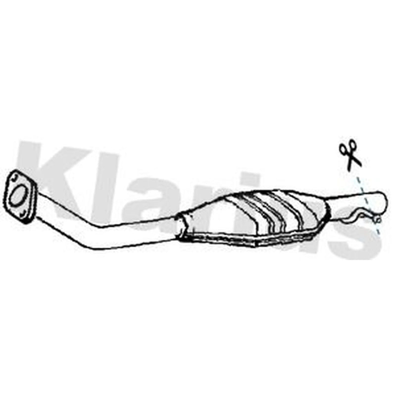 Klarius Catalyst Type Approved With Pipe 313081