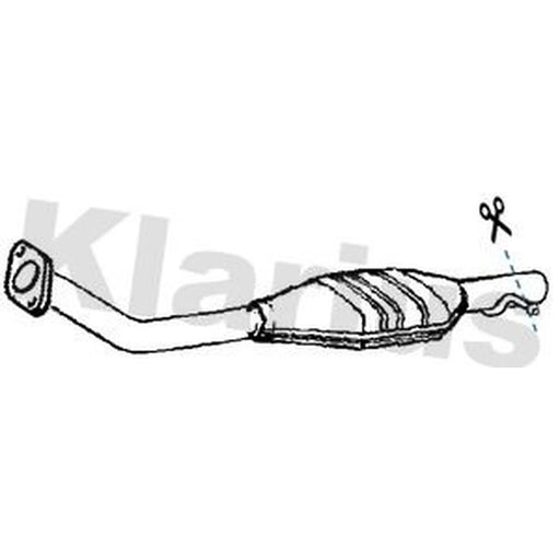 Klarius Catalyst Type Approved With Pipe 313081