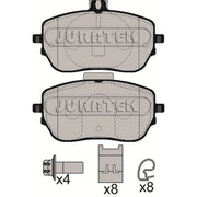Juratek Front Brake Pad Set JCP8589