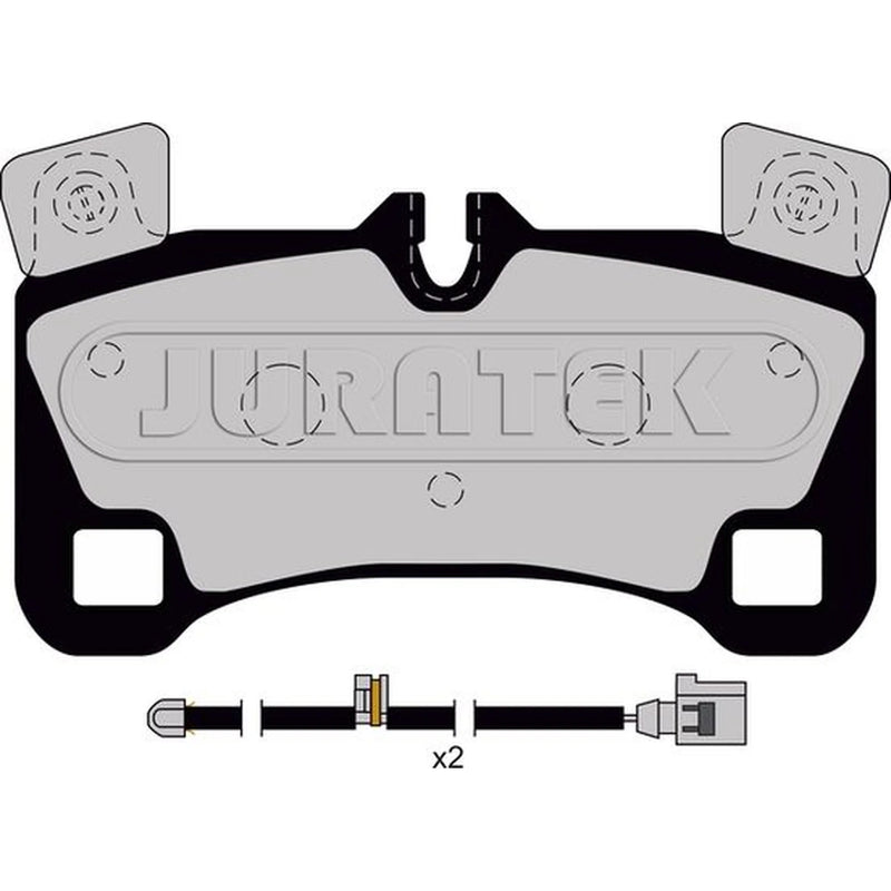 Juratek Rear Brake Pad Set JCP065
