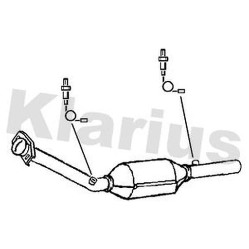 Klarius Catalyst Type Approved With Pipe 322761