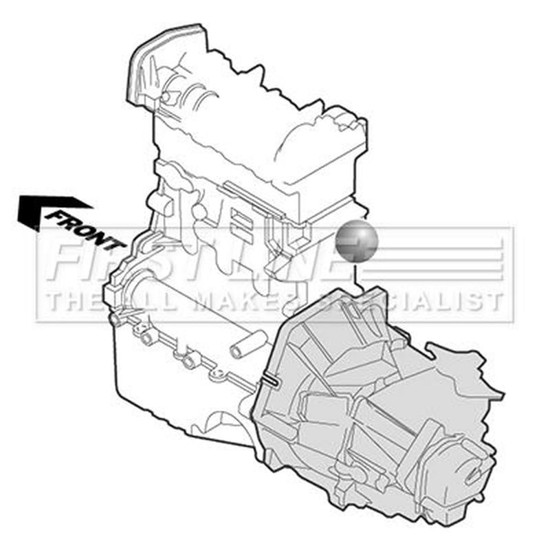 First Line Engine Mount Mounting FEM3140