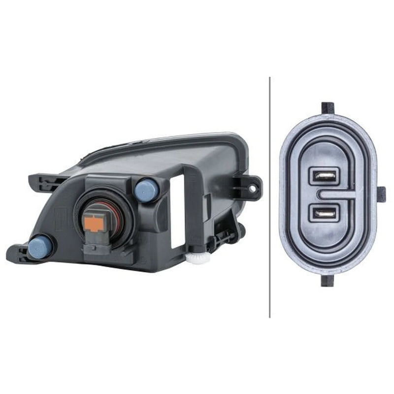 Hella Front Left Fog Light H8 1NA 011 048-011
