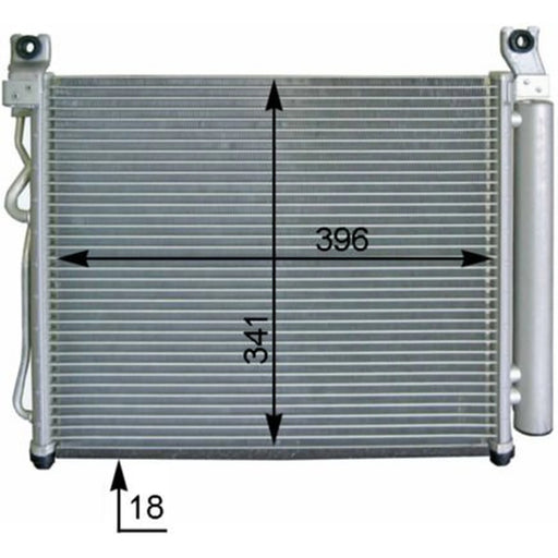 Mahle Air Conditioning Condenser AC 591 000P