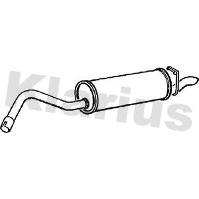Klarius Box With Tail Pipe Rear FE325G